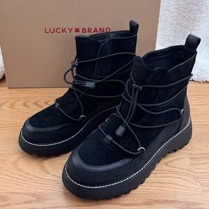 Lucky Brand NIB Caelia Water Resistant Casual Bootie (8/39)